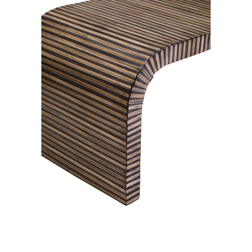 Baltimore Wooden Rectangular Coffee Table In Natural