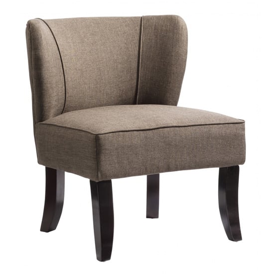 Read more about Belicia fabric bedroom chair in beige