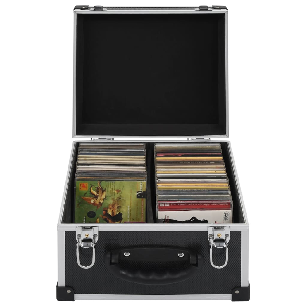 Bandera ABS Aluminium CD Storage Case In Black