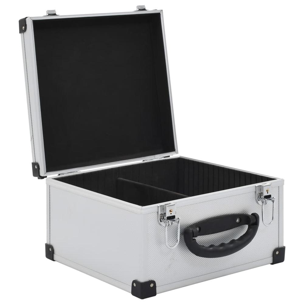 Bandera ABS Aluminium CD Storage Case In Silver