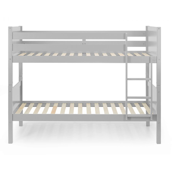 Bandit Wooden Bunk Bed In Dove Grey