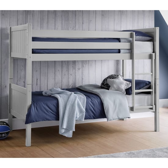 Read more about Bandit wooden bunk bed in dove grey