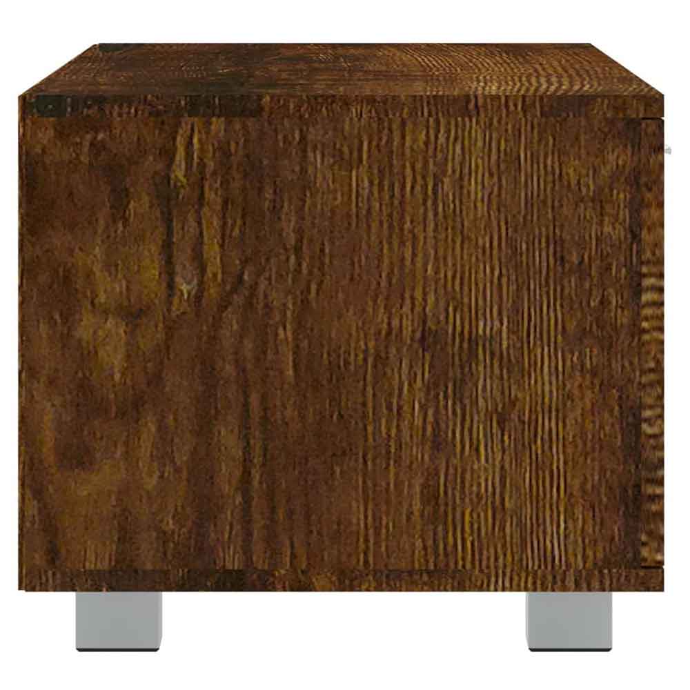 Banning 120cm Wooden TV Stand With 2 Doors In Smoked Oak