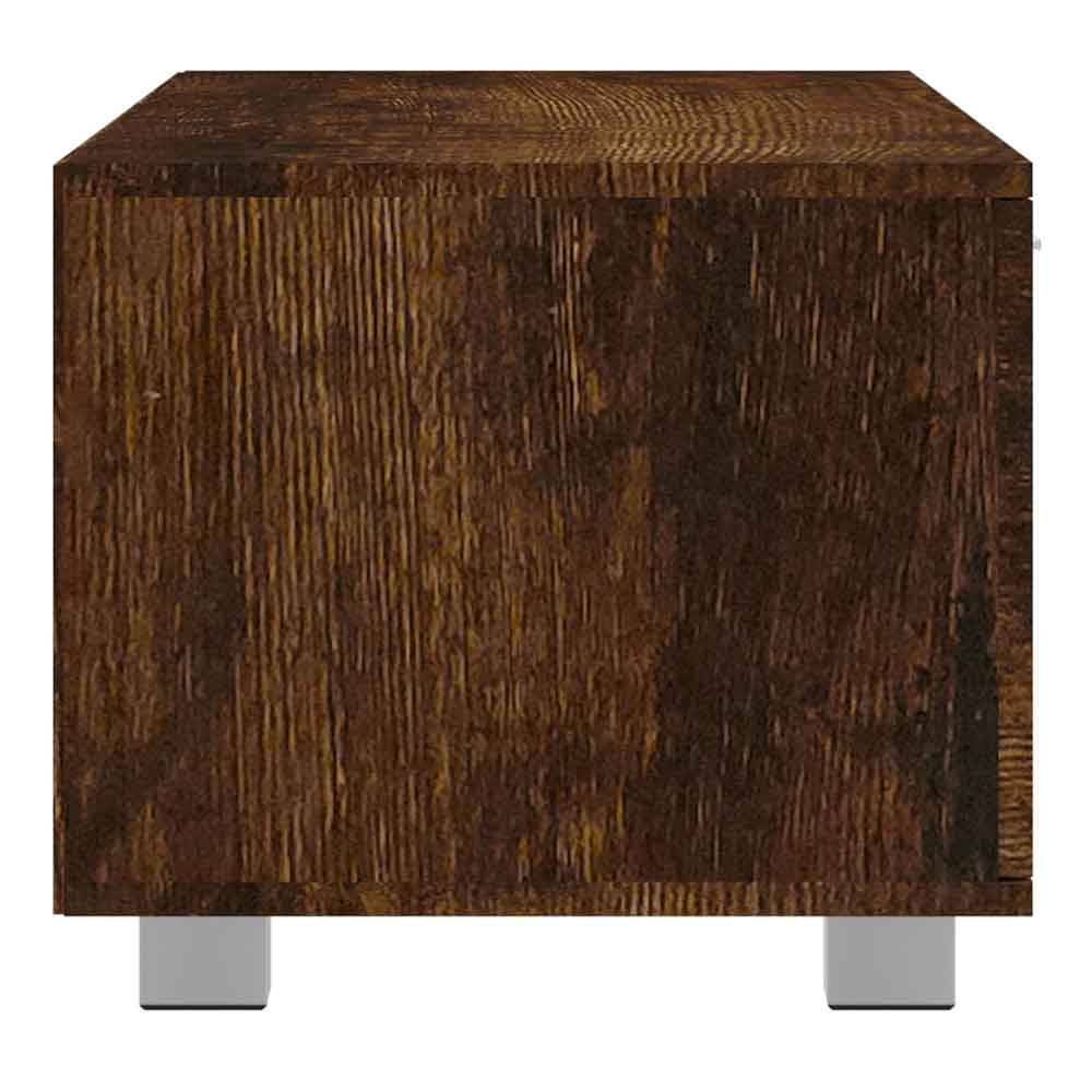 Banning 140cm Wooden TV Stand With 2 Doors In Smoked Oak
