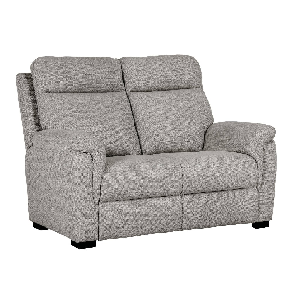 Read more about Baraboo fabric 2 seater sofa with black legs in grey