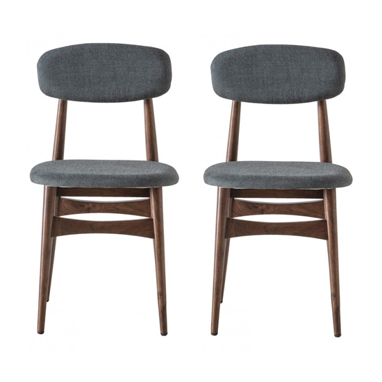 Barcelona Grey Finish Dining Chairs In, How To Recover Leather Dining Chairs With Fabric