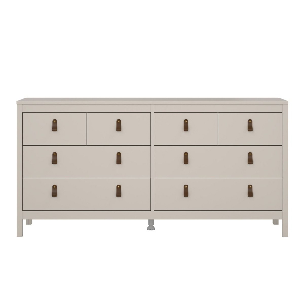 Barcila Wooden Chest Of 8 Drawers In Cashmere