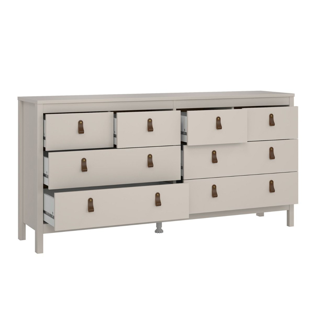 Barcila Wooden Chest Of 8 Drawers In Cashmere
