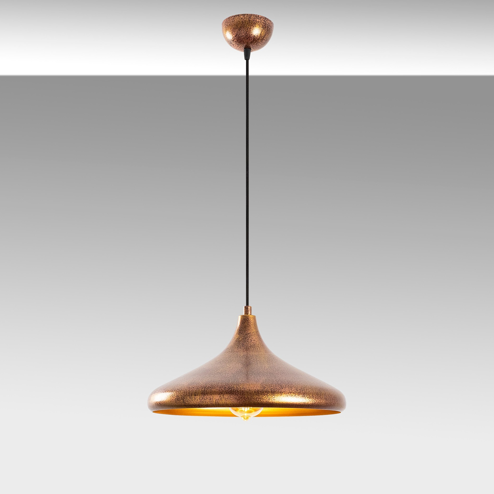 Barek Metal Ceiling Pendant Light in Vintage