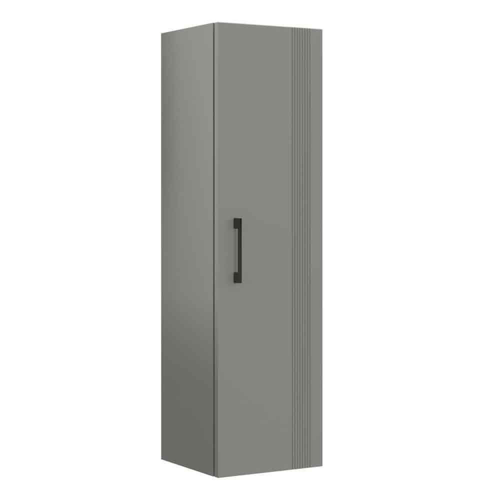 Bari Tall Wooden Bathroom Storage Cabinet in Cashmere