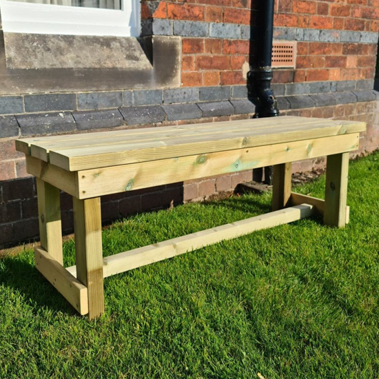 Read more about Barkingside wooden outdoor 2 seater bench