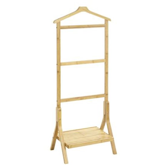 Product photograph of Barrie Bamboo Valet Stand In Natural from Furniture in Fashion