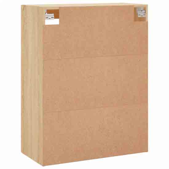 Barrie Wooden Wall Mounted Storage Cabinet In Sonoma Oak
