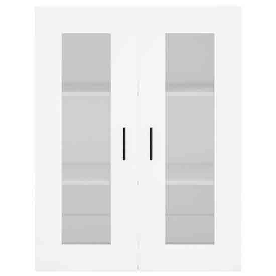 Barrie Wooden Wall Mounted Storage Cabinet In White