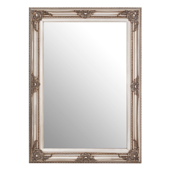 Barstik Design Wall Mirror In Silver Frame