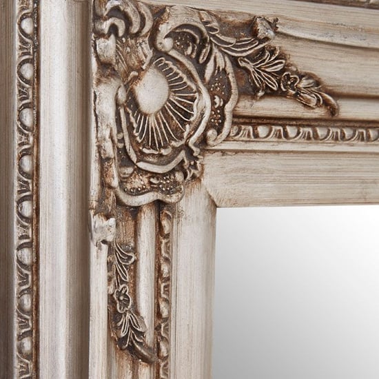 Barstik Design Wall Mirror In Silver Frame