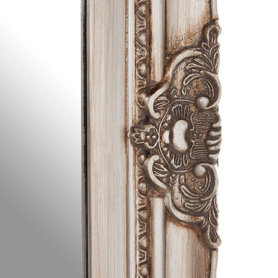 Barstik Design Wall Mirror In Silver Frame