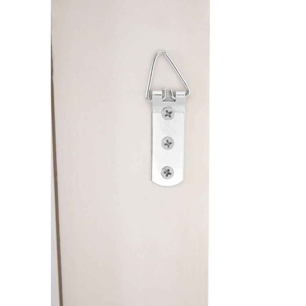 Barstik Rectangular Baroque Wall Mirror - Antique White