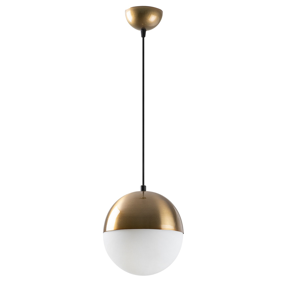 Bastos Metal Pendant Light in Vintage and White