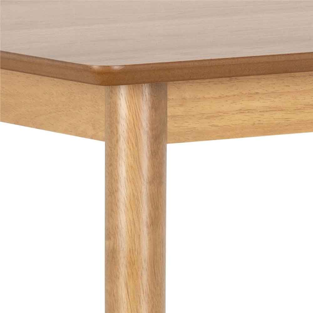 Bastrop Wooden Bar Table with 2 Stools in Matt Oak