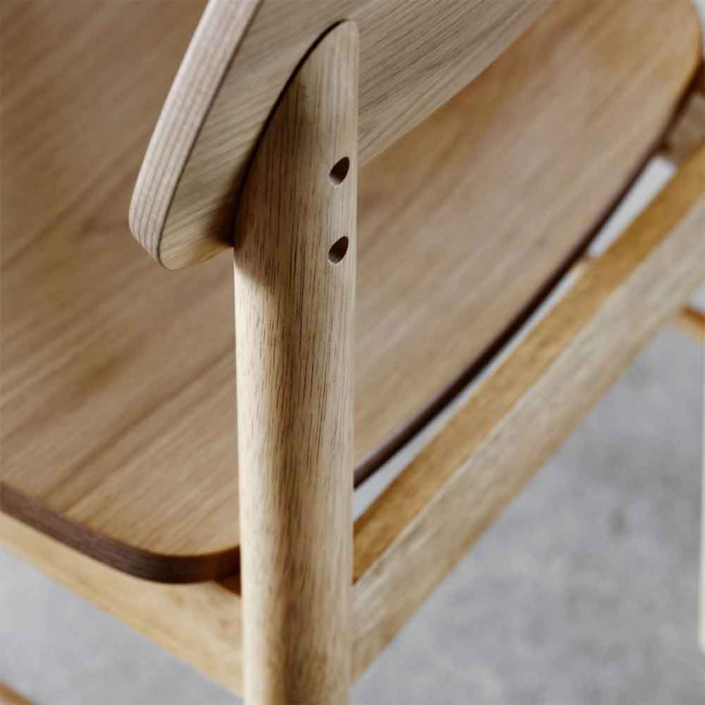 Bastrop Wooden Bar Table With 2 Stools In Matt Oak