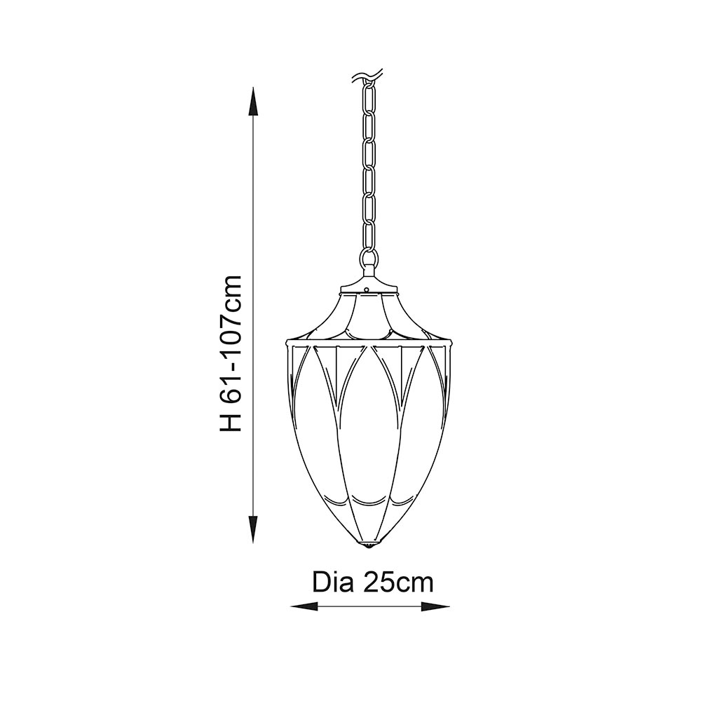 Bathurst Bevelled Glass Pendant Light In Antique Brass