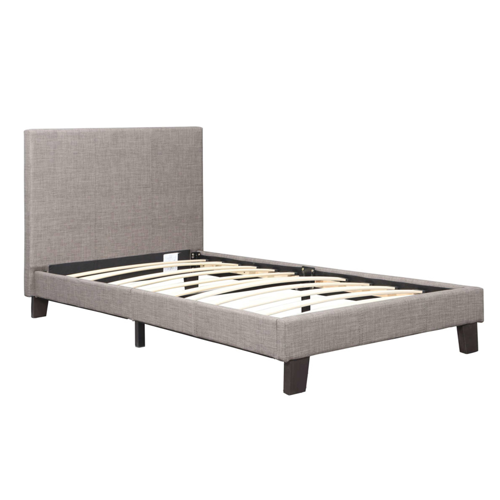 Beano Fabric Single Bed In Grey