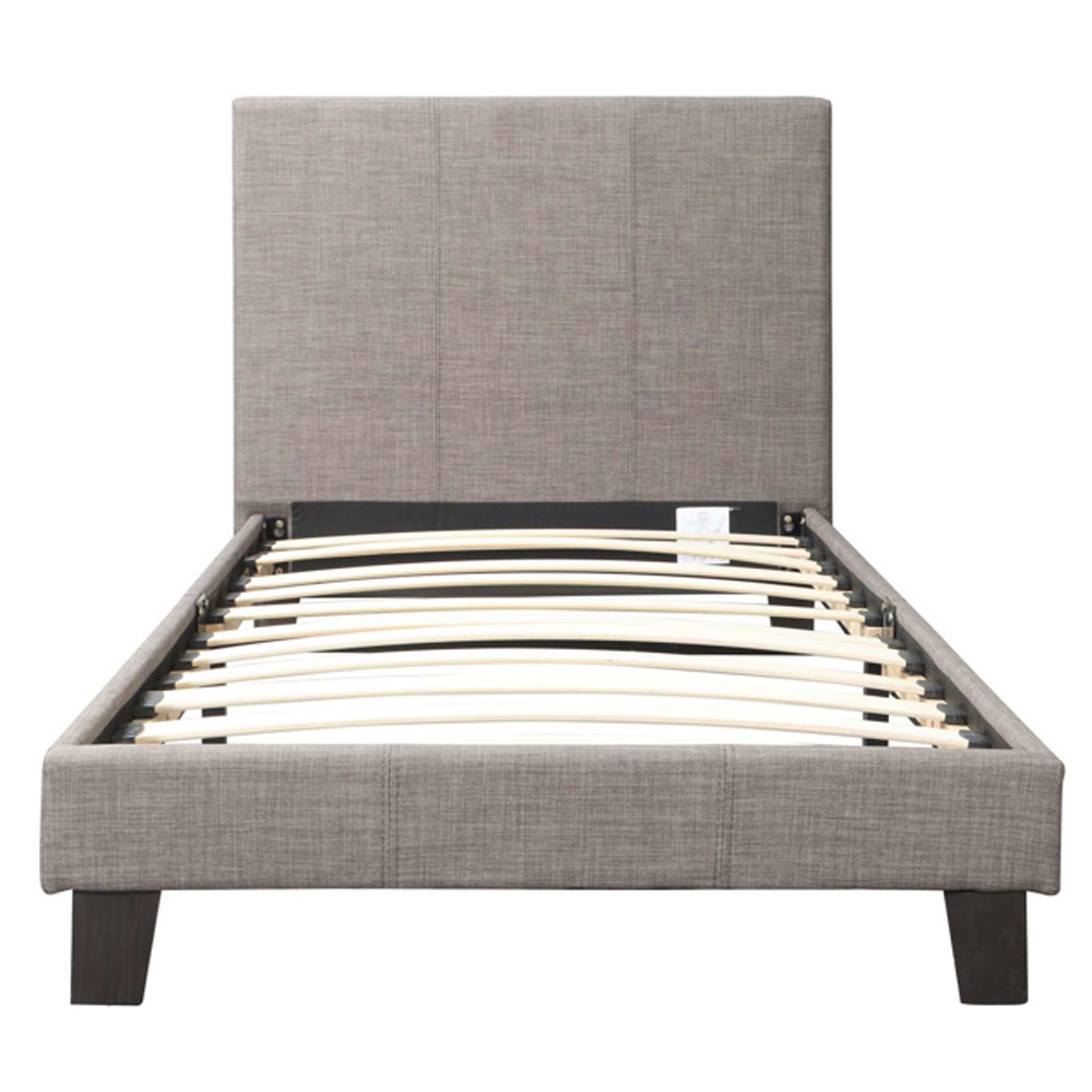 Beano Fabric Single Bed In Grey