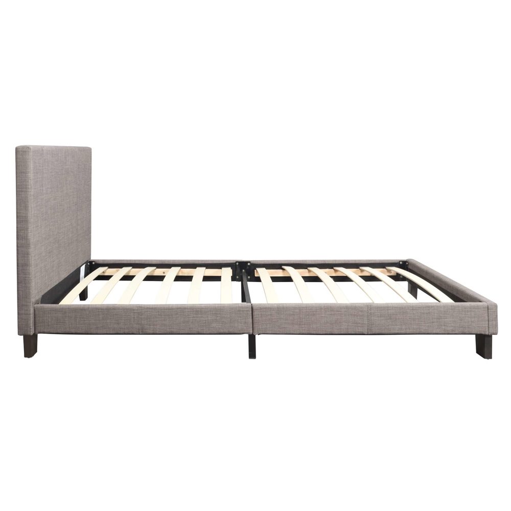Beano Fabric Single Bed In Grey