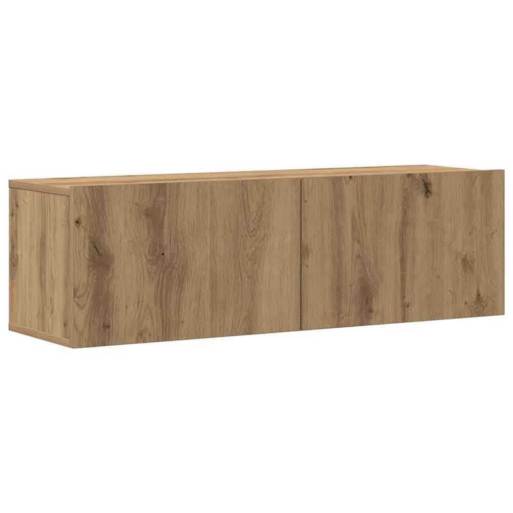 Beaufort 100cm Wooden Entertainment Unit In Artisan Oak