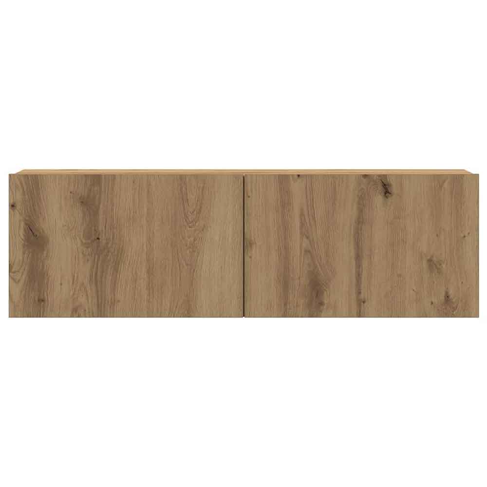 Beaufort 100cm Wooden Entertainment Unit In Artisan Oak