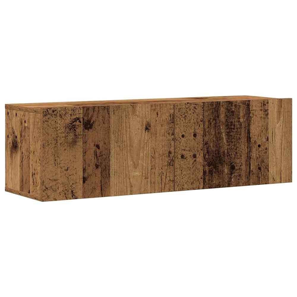 Beaufort 100cm Wooden Entertainment Unit In Brown