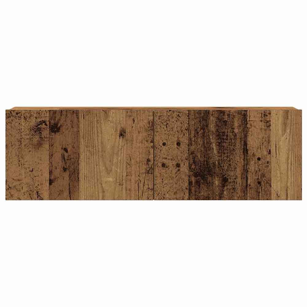 Beaufort 100cm Wooden Entertainment Unit In Brown