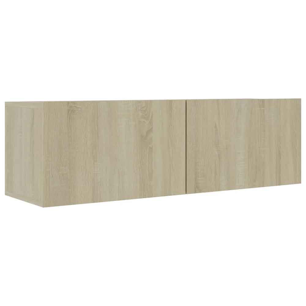 Beaufort 100cm Wooden Entertainment Unit In Sonoma Oak