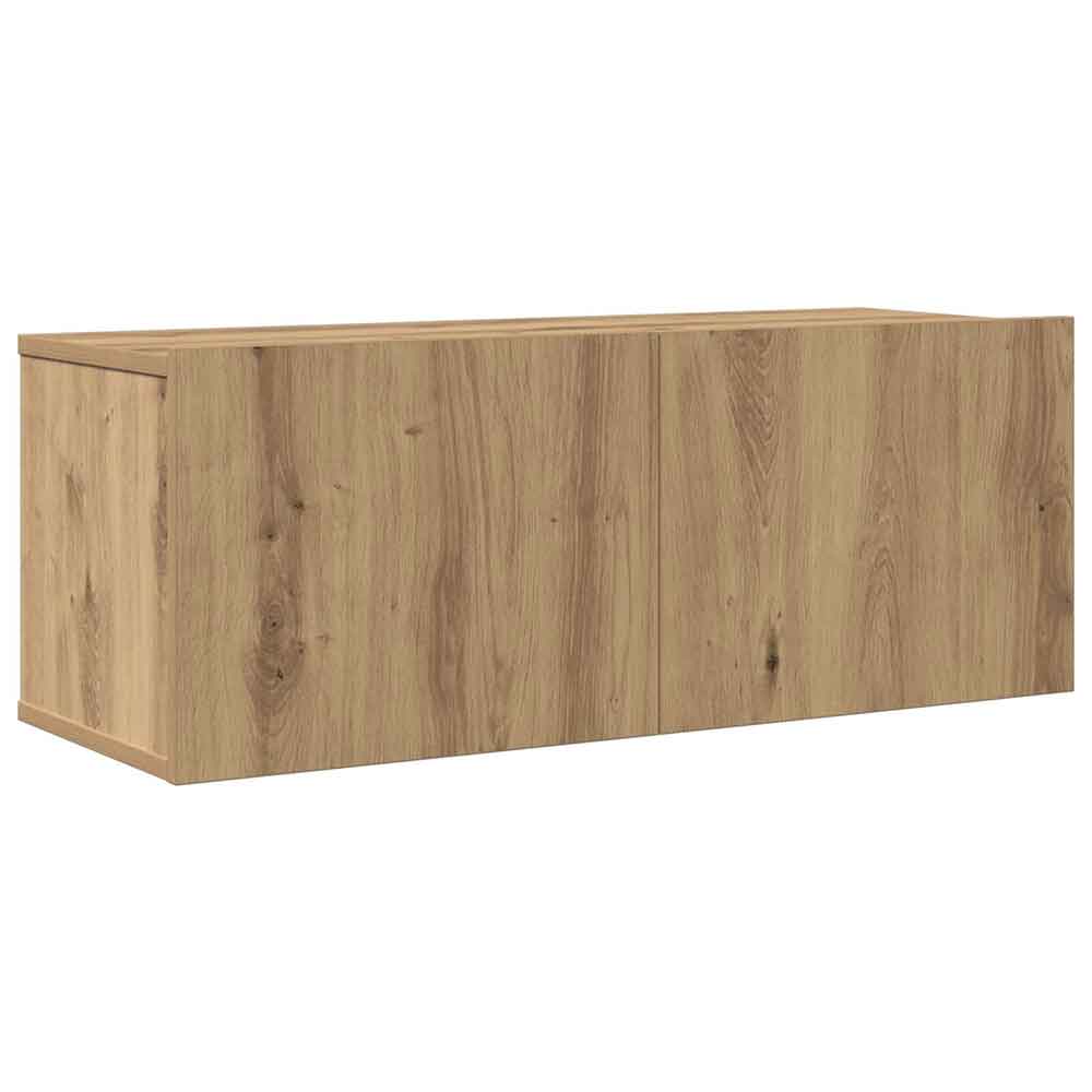Beaufort 160cm Wooden Entertainment Unit In Artisan Oak
