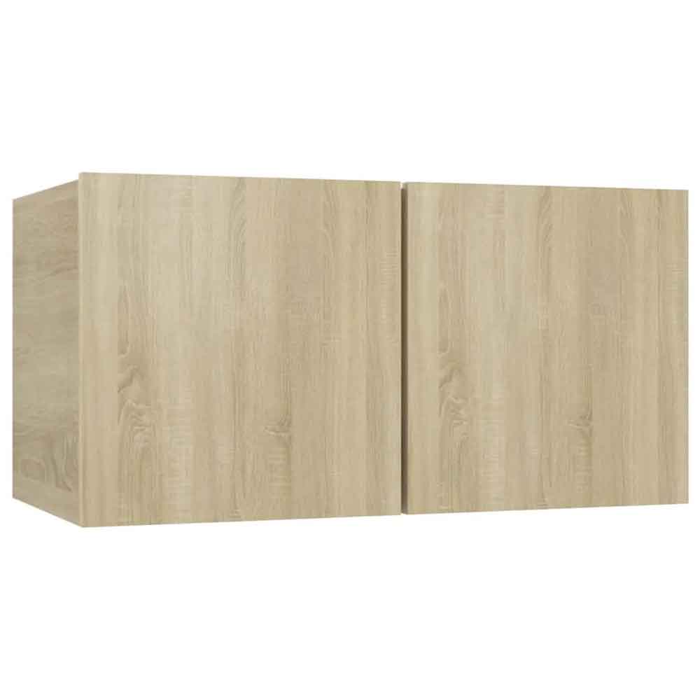 Beaufort 60cm Wooden Entertainment Unit In Sonoma Oak