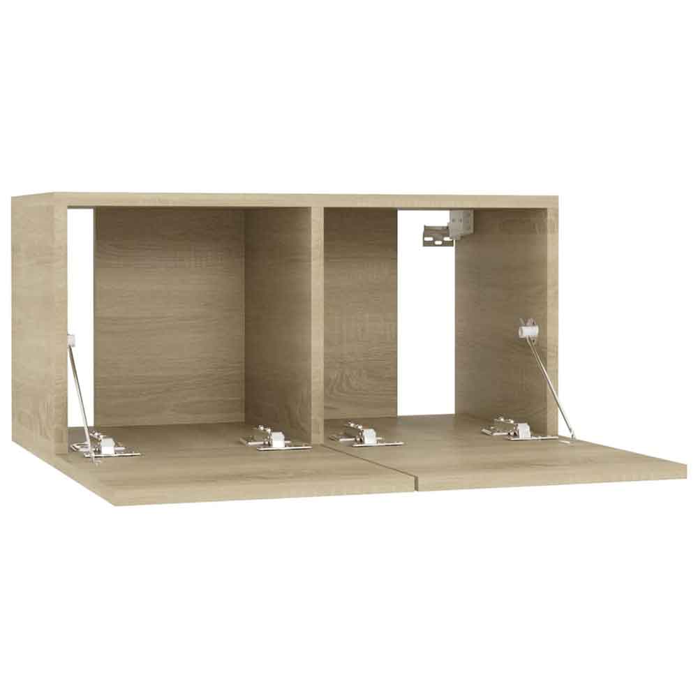 Beaufort 60cm Wooden Entertainment Unit In Sonoma Oak