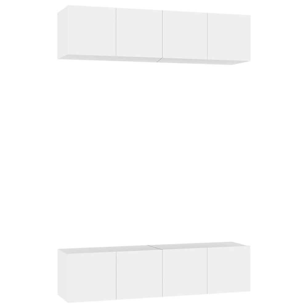 Beaufort 60cm Wooden Entertainment Unit In White