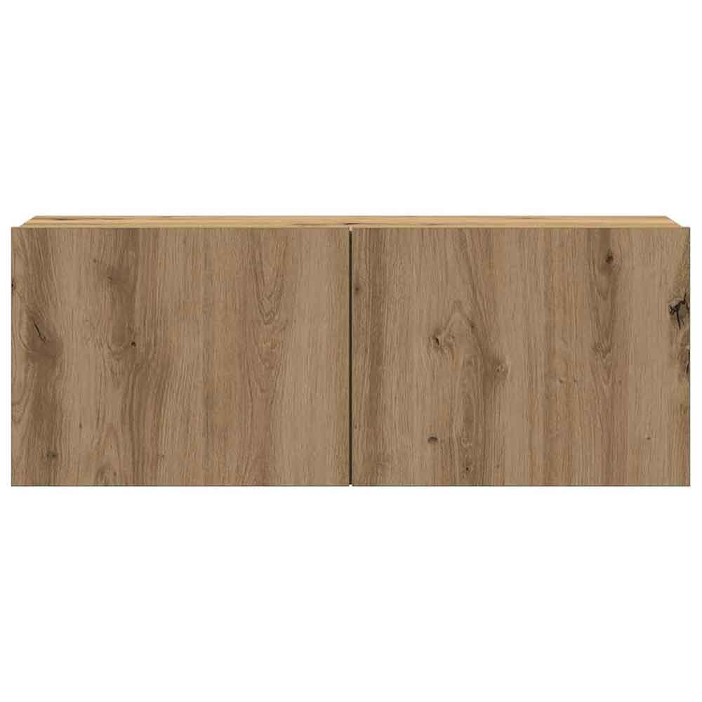 Beaufort 80cm Wooden Entertainment Unit In Artisan Oak