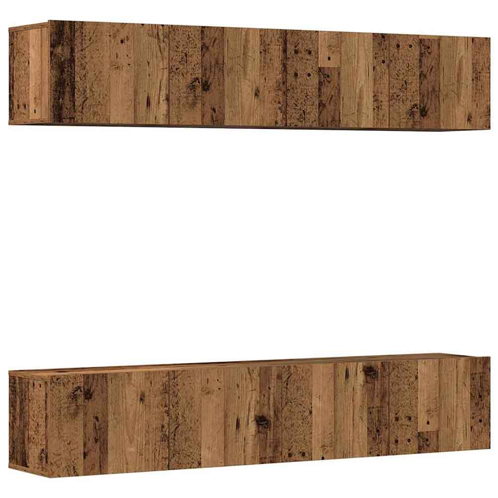 Beaufort 80cm Wooden Entertainment Unit In Brown