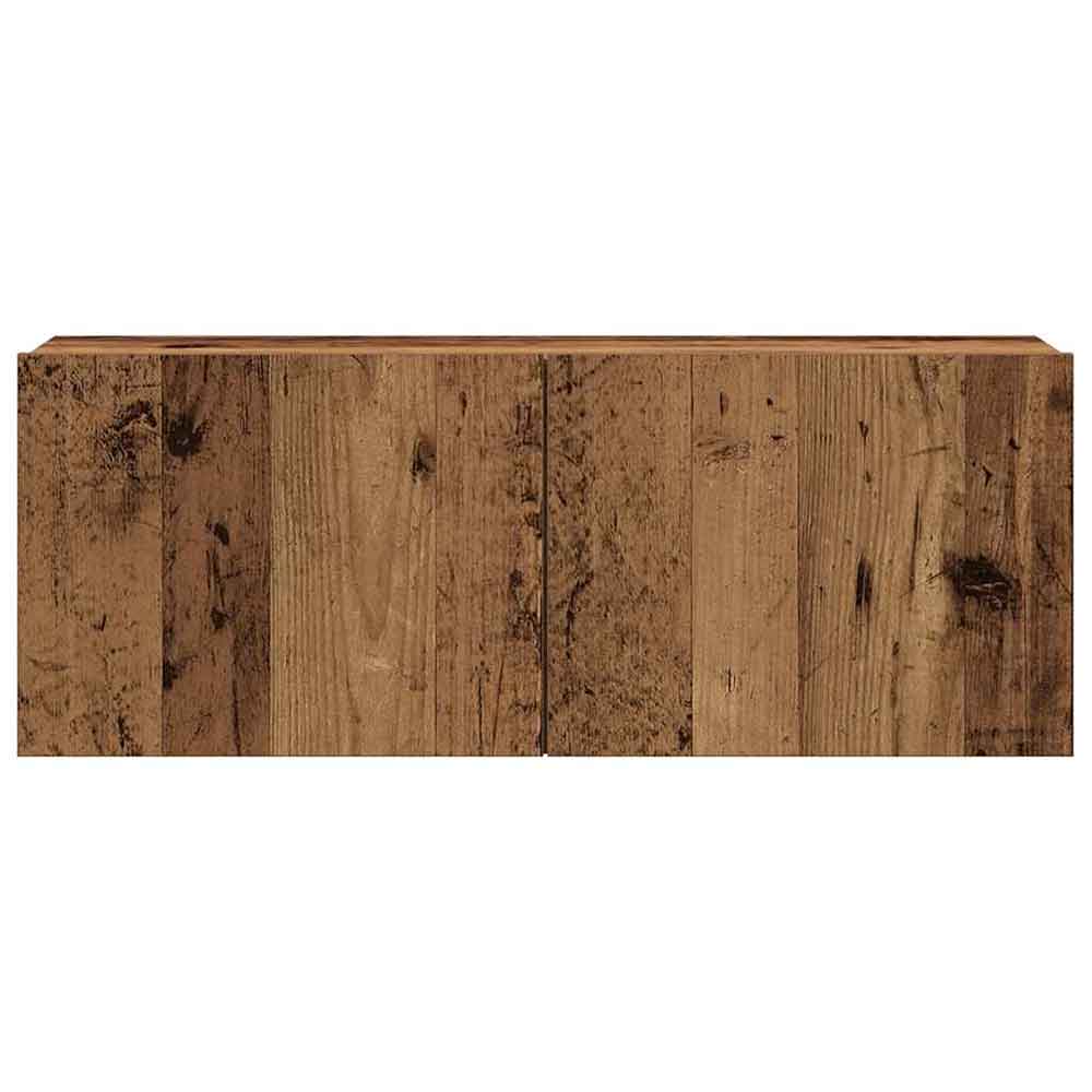 Beaufort 80cm Wooden Entertainment Unit In Brown
