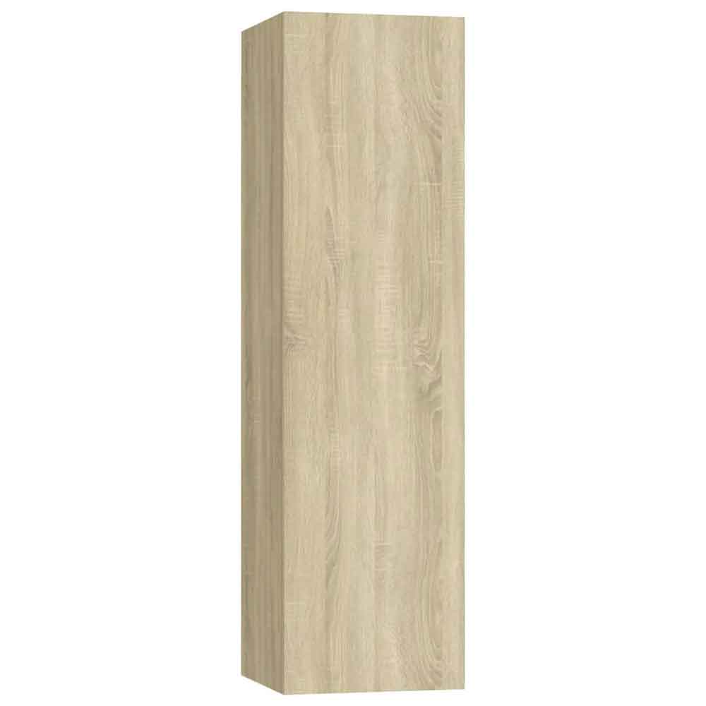 Beaumont 100cm Wooden 3 Piece Entertainment Unit In Sonoma Oak