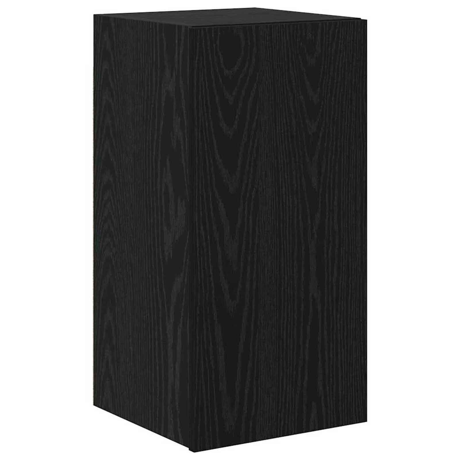 Beaumont 120cm Wooden 5 Piece Entertainment Unit In Black Oak
