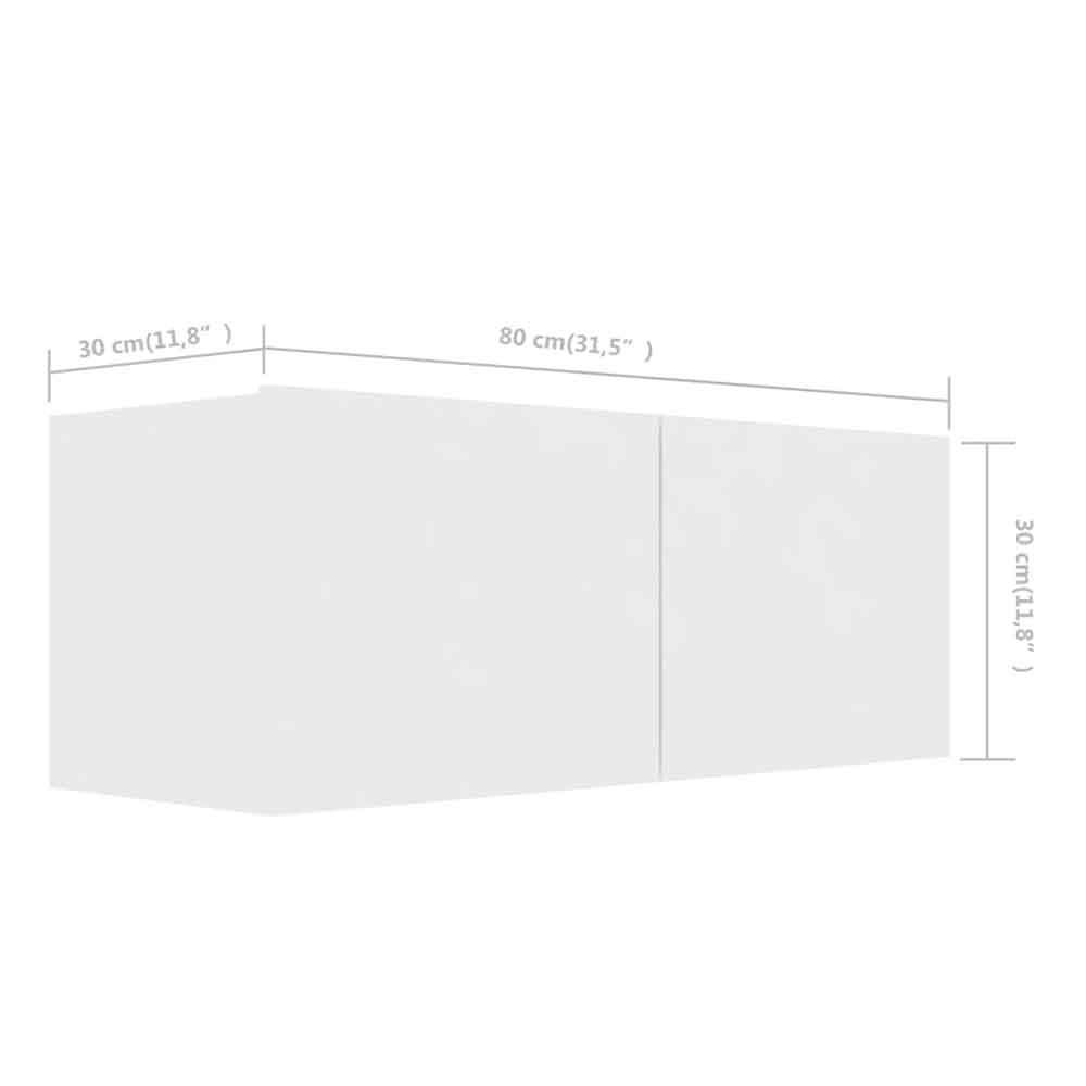 Beaumont 160cm Wooden 5 Piece Entertainment Unit In White