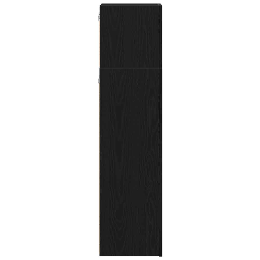Beaumont 80cm Wooden 3 Piece Entertainment Unit In Black Oak