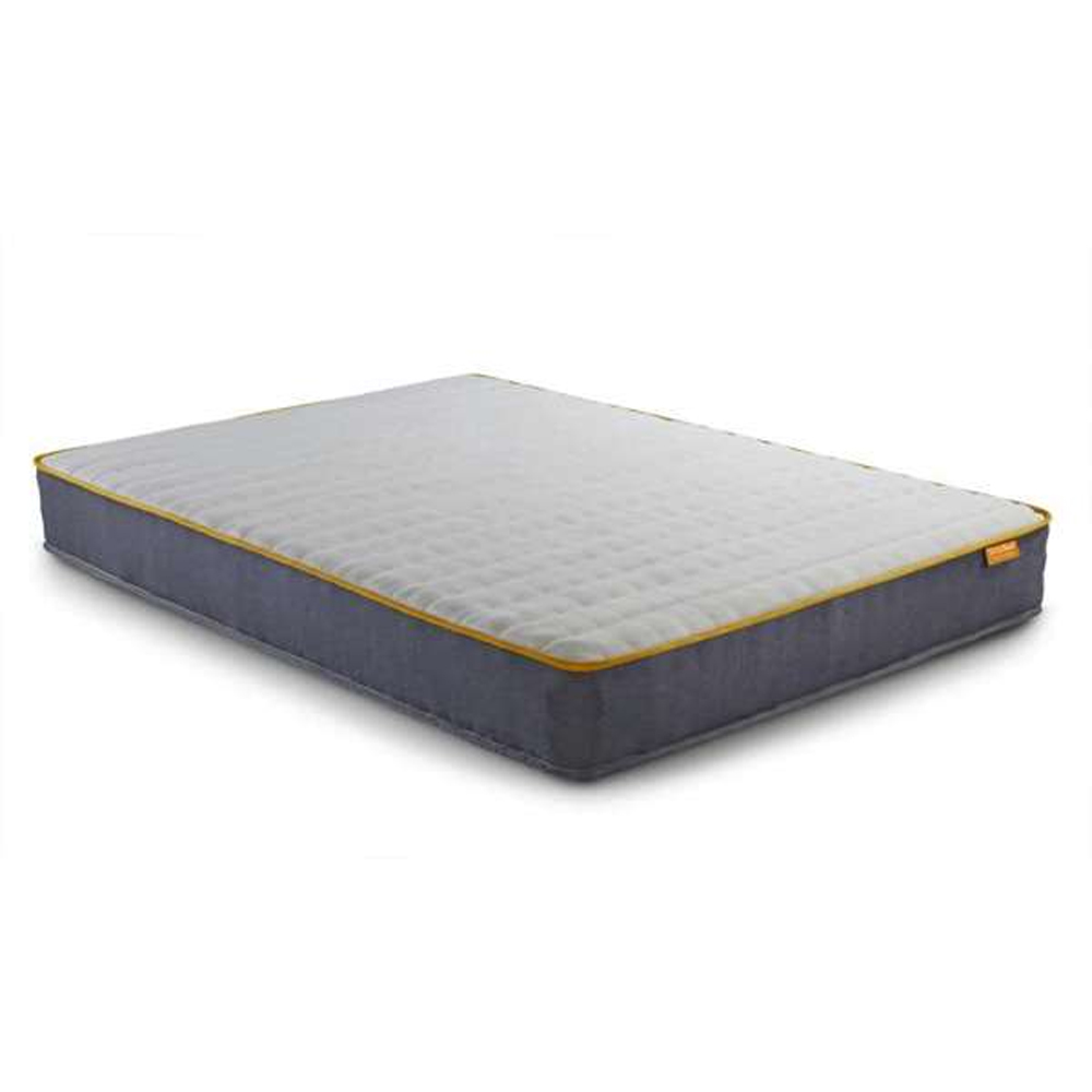 Beauport Fabric Small Double Mattress In White Blue