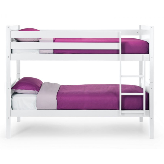Bandit Wooden Bunk Bed In White