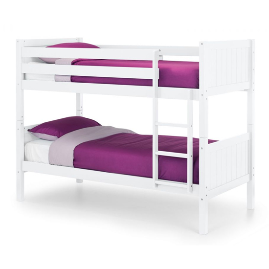 Bandit Wooden Bunk Bed In White