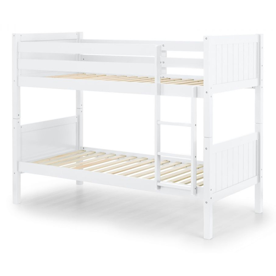 Bandit Wooden Bunk Bed In White