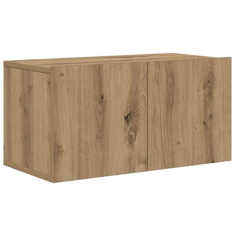 Beaverton 120cm Wooden 6 Piece Entertainment Unit In Artisan Oak